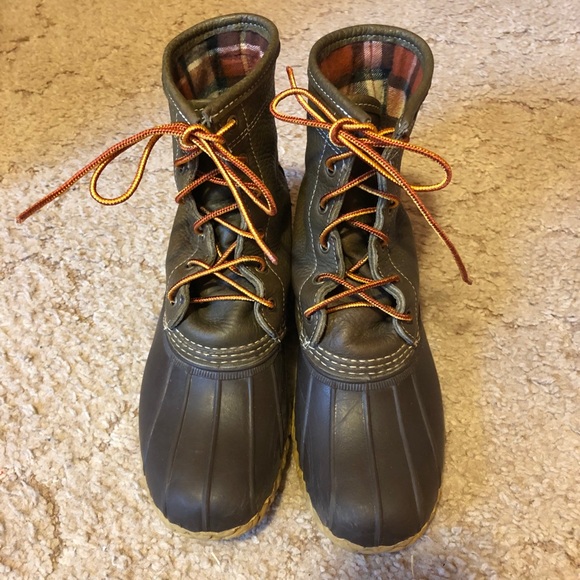 ll bean flannel lined boots